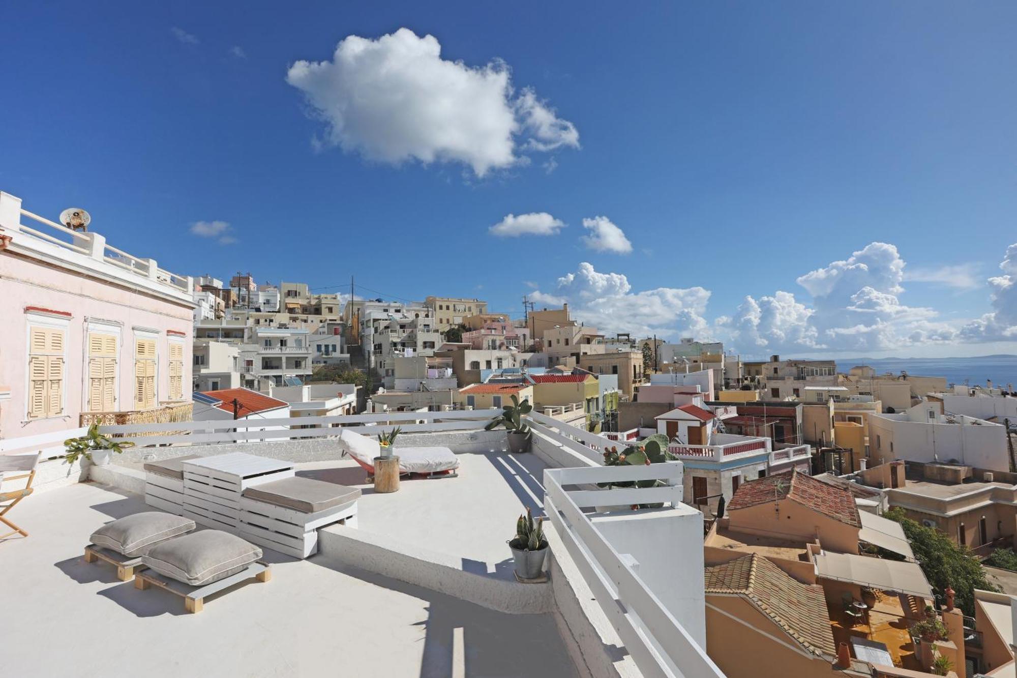 San Nikolas View Guest House Ermoupoli Bagian luar foto