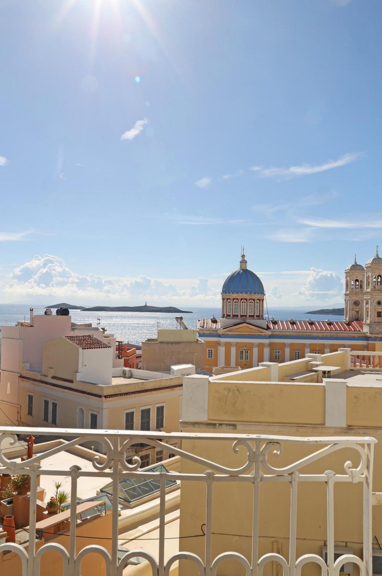 San Nikolas View Guest House Ermoupoli Bagian luar foto